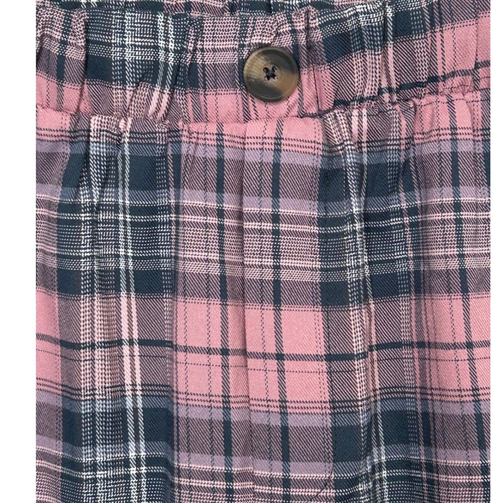 Art Class Pink Plaid Cargo Pocket Pants Girls Size XXL 18 NWT - Picture 3 of 9